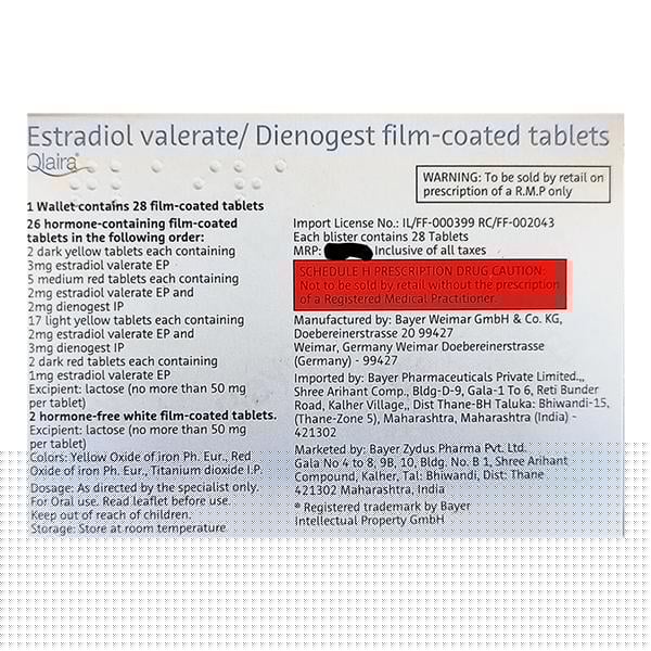 QLAIRA Tablet 28's