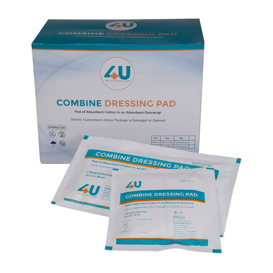 4U Combine Dressing Pad Sterile Pad - Global Surgicals