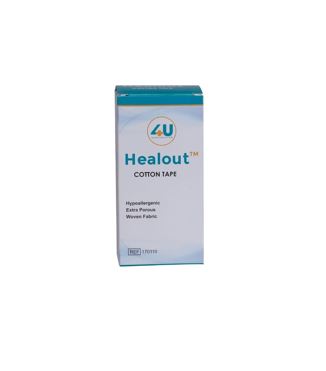 4U Healout Adhesive Cotton Tape - Global Surgicals