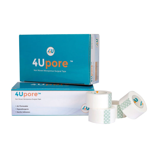 4Upore Pore Non Woven Surgical Paper Tape - Global Surgicals