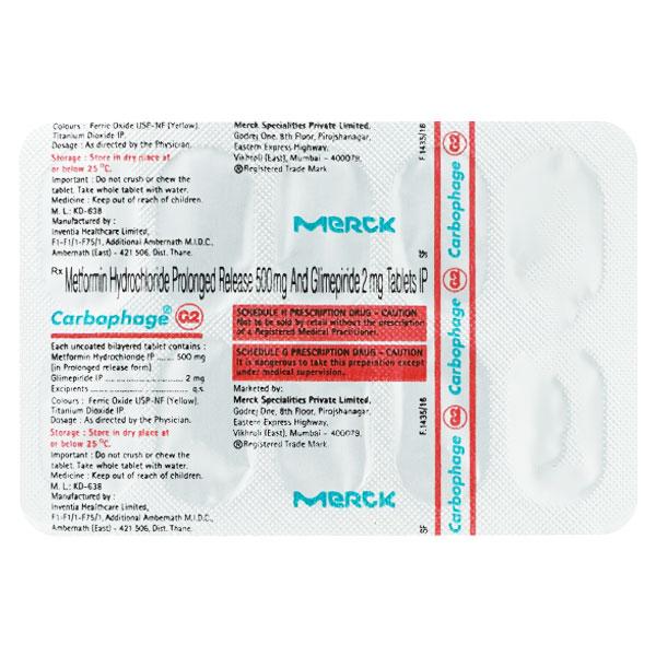 Carbophage G2 Tablet 10'S