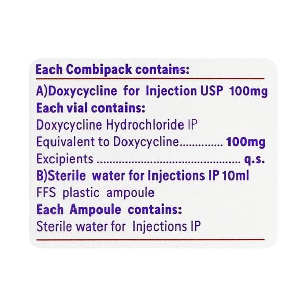 DOXT 100mg Combipack Injection 10ml