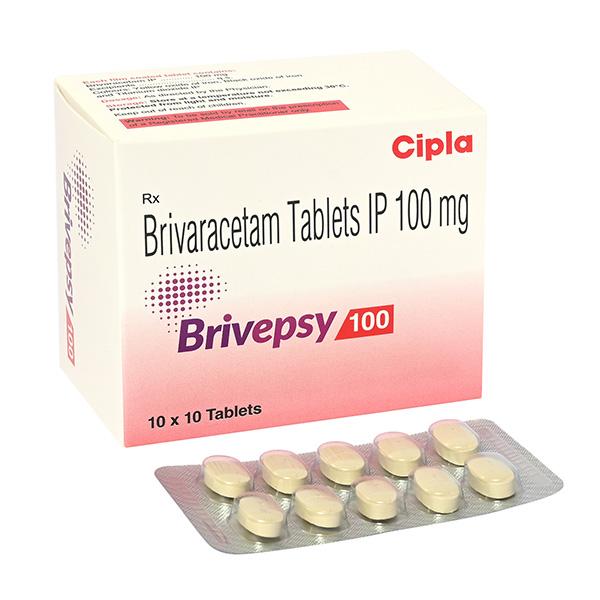 BRIVEPSY 100 Tablet 10's