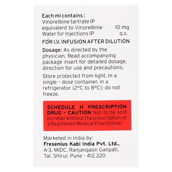 Vinelbine 10mg Injection 1ml