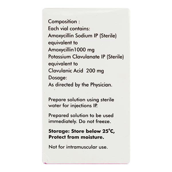 Bactoclav 1.2Gm Injection 1's