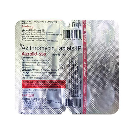 AZROLID 250 Tablet 10's