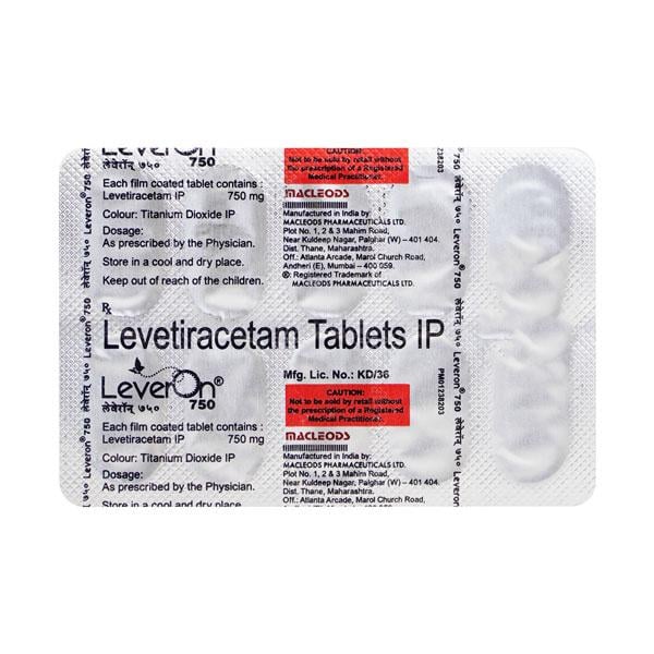 Leveron 750mg Tablet 10'S