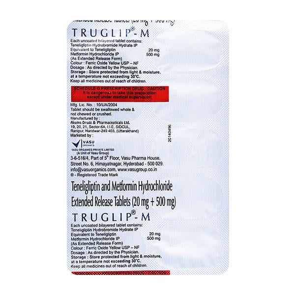 TRUGLIP M Tablet 10's