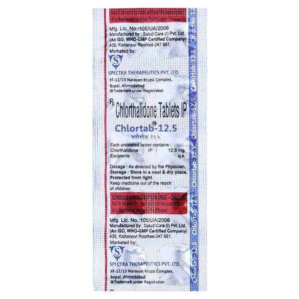 CHLORTAB 12.5 Tablet 10's
