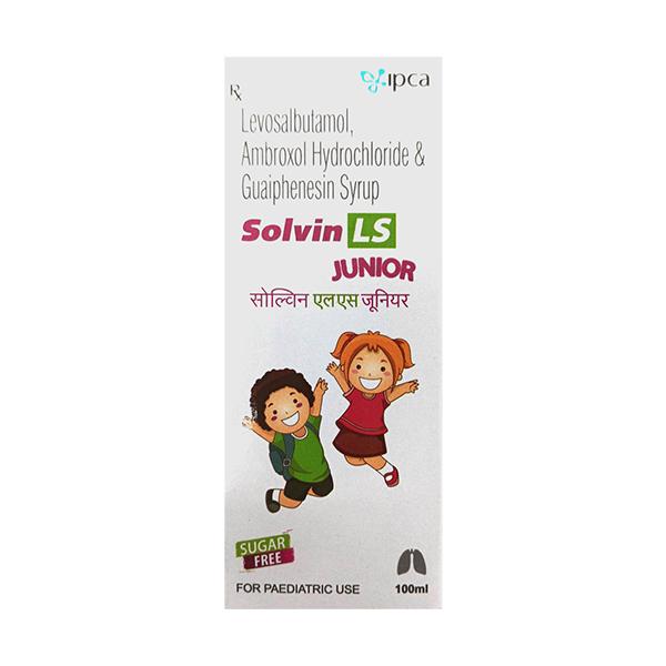 SOLVIN LS JUNIOR SUGAR FREE Syrup 100ml