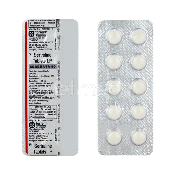 Serenata 50mg Tablet 10'S