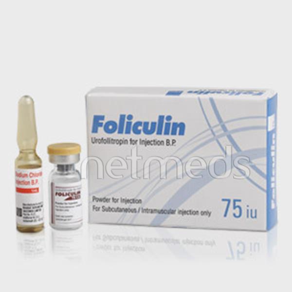 Foliculin 75Iu Injection 1ml