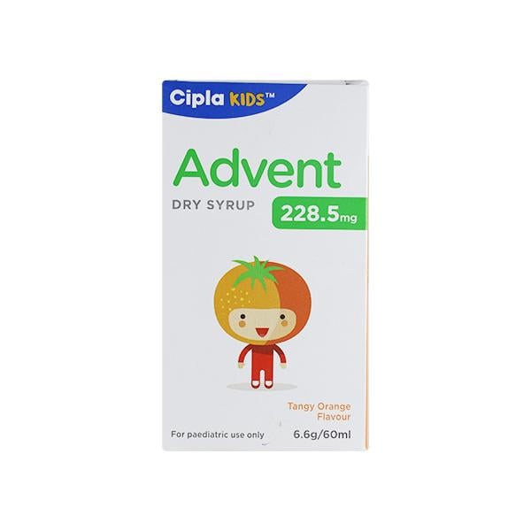 ADVENT TANGY ORANGE FLAVOUR 228.5mg Dry Syrup 60ml