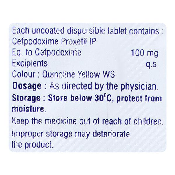 POXESTAL 100 DT Tablet 10's