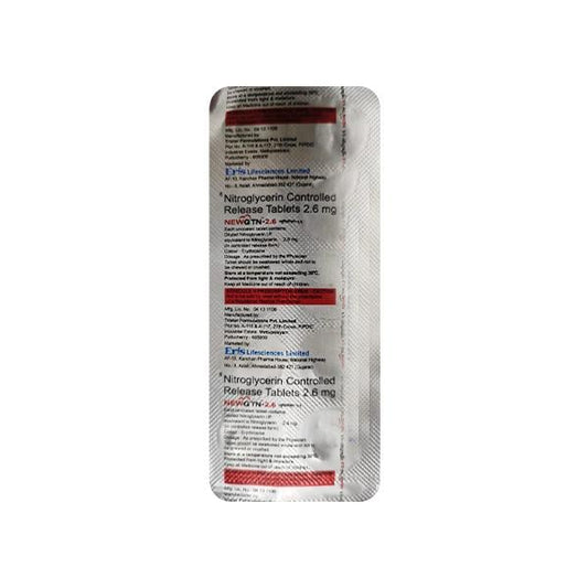 NEW GTN 2.6mg Tablet 10's