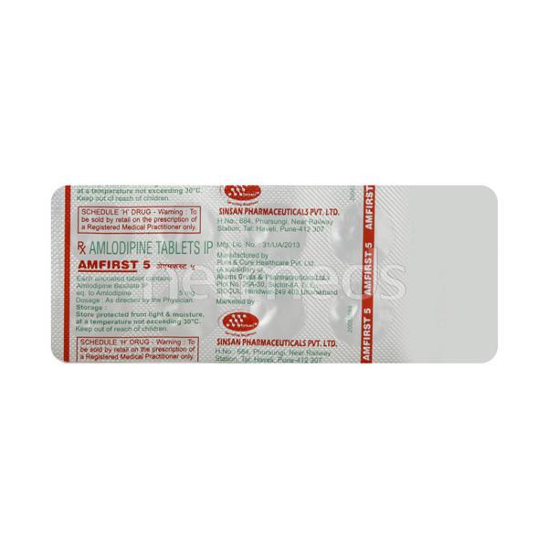 Amfirst 5mg Tablet 10'S