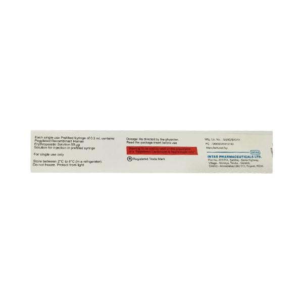 Erypeg 50mcg Injection(Pfs) 0.3ml