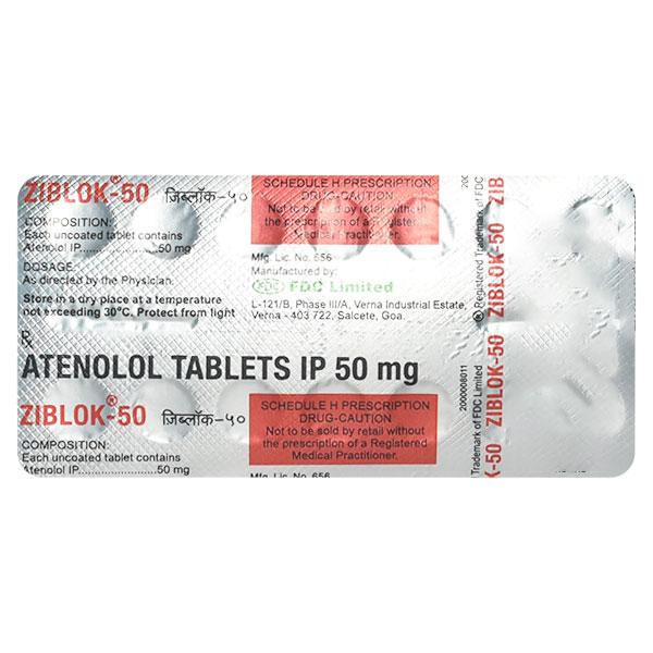 Ziblok 50mg Tablet 14'S