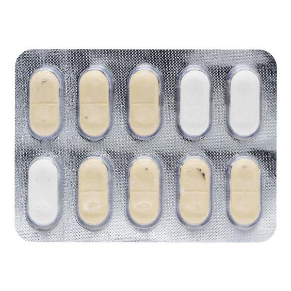 GLYSAFE G 1mg/500mg Tablet 10's