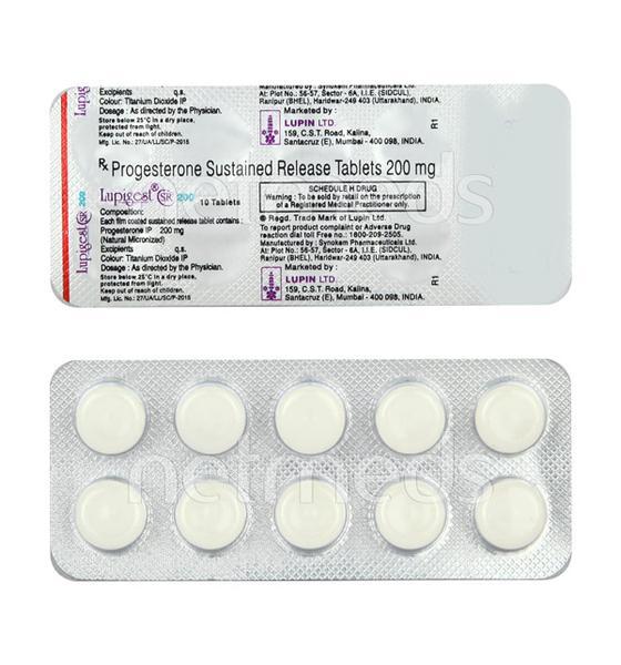 Lupigest SR 200mg Tablet 10'S