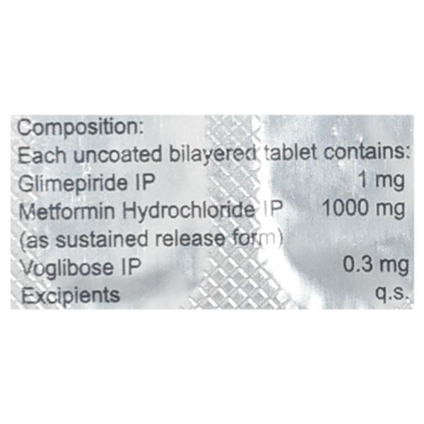 GLIMISAVE MV 1.3 F Tablet 15's