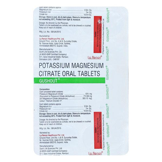 Gushout Tablet 10'S