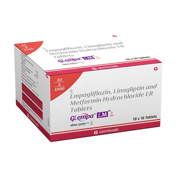 GLEMPA LM ER 10/5/1000 Tablet 10's