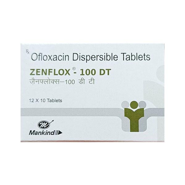 Zenflox DT 100mg Tablet 10'S