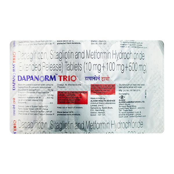 DAPANORM TRIO Tablet 10's
