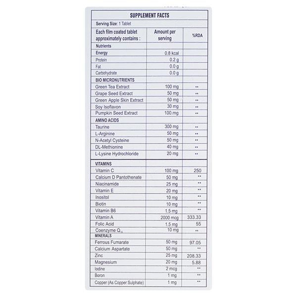 QRAGLOW H Tablet 10's