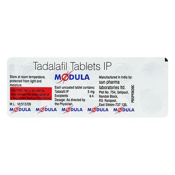 Modula 5mg Tablet 10'S