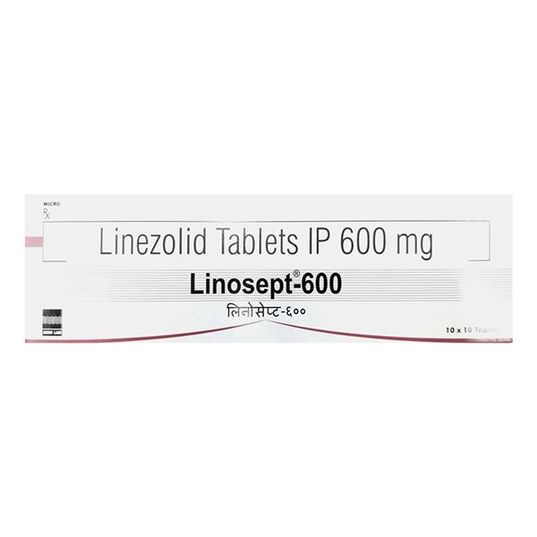LINOSEPT 600 Tablet 10's