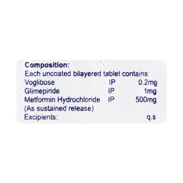 SAVEGLIM VG 1mg Tablet 10's