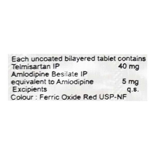 Telmikind AM 40mg Tablet 10'S