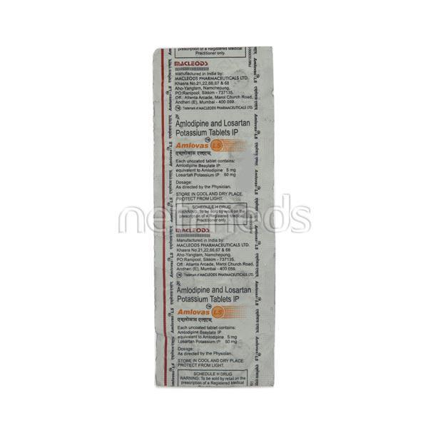 Amlovas LS Tablet 10'S