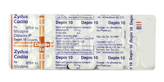 Depin 10mg Capsule 30'S