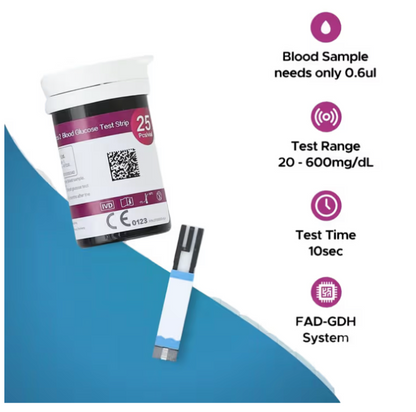 RGB Safe-Accu 2 Glucometer Strip