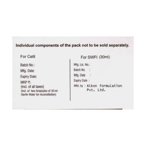 CETIL MINT FLAVOR DRY POWDER FOR Oral Suspension 60ml
