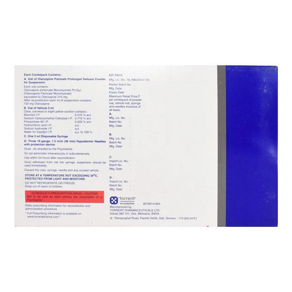 Tolaz LA 210mg Injection 1'S