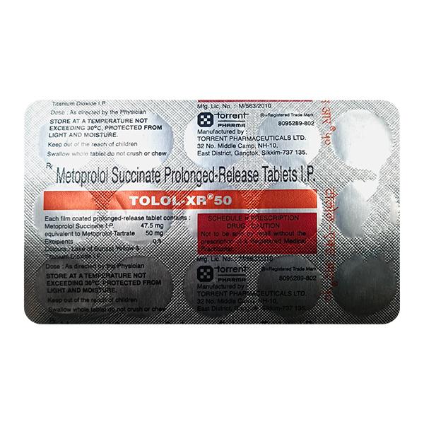 Tolol XR 50mg Tablet 15'S