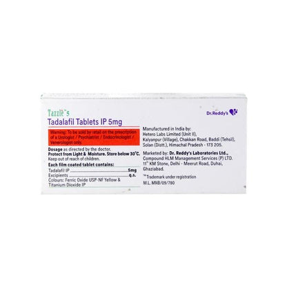Tazzle 5mg Tablet 10'S