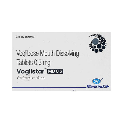 VOGLISTAR MD 0.3 Tablet 15's