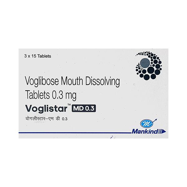 VOGLISTAR MD 0.3 Tablet 15's