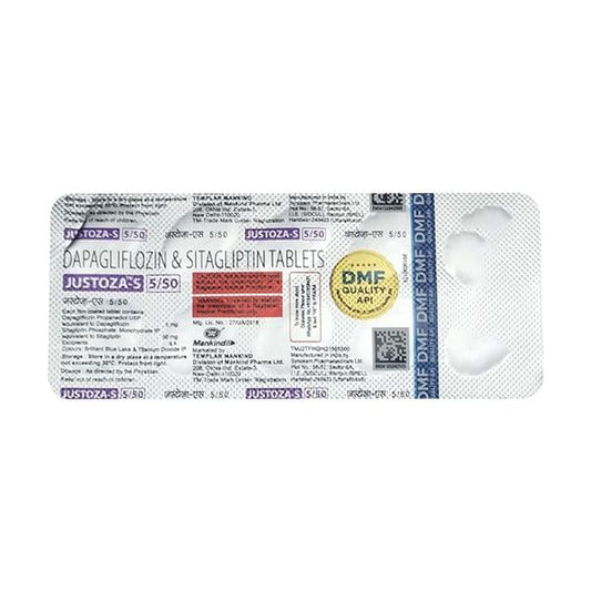 JUSTOZA S 5/50 Tablet 10's