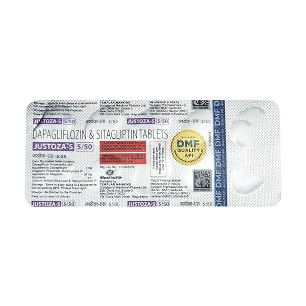 JUSTOZA S 5/50 Tablet 10's