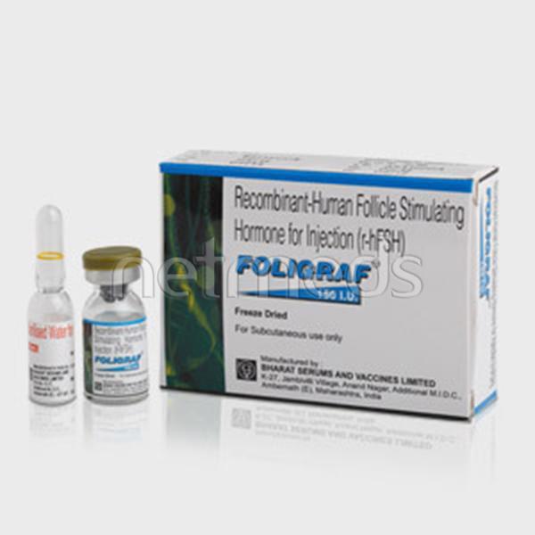 Foligraf 150IU Injection 1'S