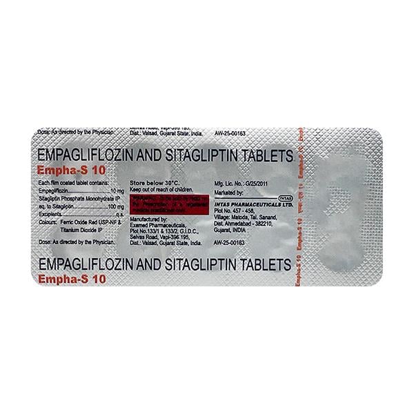 EMPHA S 10 Tablet 10's