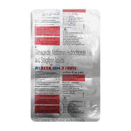 ALSITA GM 2 FORTE Tablet 10's