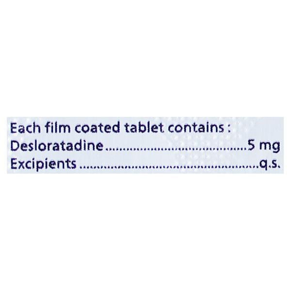 DESLOTAG 5mg Tablet 10's