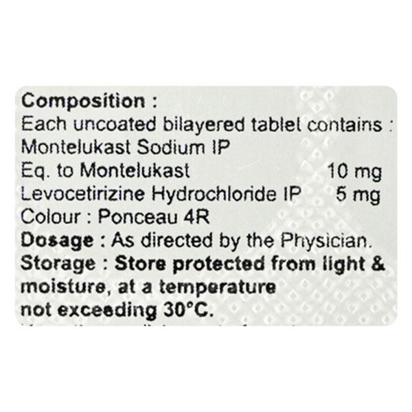 Salphyllin M 10/5mg Tablet 10'S